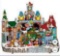 Disney Animated Holiday Villagewith Lights and Music