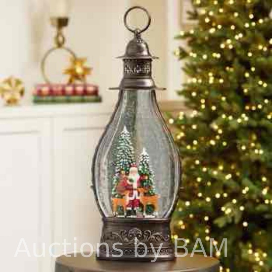 20 inches Jumbo Glitter Holiday Lantern LED Light