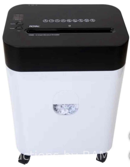 Royal 14-Sheet Micro Cut Paper Shredder