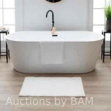 Mohawk Home End of Border Double Stripe Bath Rug