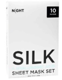 Night Silk Plus Hyaluronic Acid Sheet Masks 10-pack
