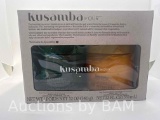 Kusamba by Qur Sea Foam Jasmin body Salt Scrub and Body Butter 12 oz each