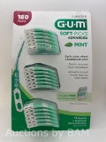 Gum Soft-Picks Advanced Mint, 180 Count