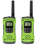 Motorola Solutions T600 35 Miles Waterproof Two-Way Radio, Green 2-Pack