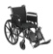 Drive Medical Cruiser III Light Weight Wheelchair with Flip Back Removable Arms, Full Arms,