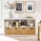 Better Homes & Gardens 8-Cube Storage Organizer, White Texture