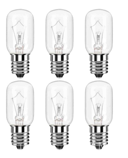 Microwave Light Bulb Pack of 6