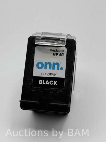 onn. Ink Reman Hp 61 Black