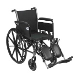Drive Medical Cruiser III Light Weight Wheelchair with Flip Back Removable Arms, Full Arms,