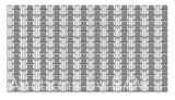 Mainstays 28 x 15 , PP+TPE, Non-Slip Tile Bath Mat for Shower with Strong Suction Cups and Drain