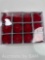Christmas Tree Ornaments Velvet Balls - Pack of 12pcs Shatterproof Xmas Bulbs Decorations Set