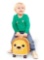 Battat Rollin Lion Animal Ride-On Toy with Wooden Handle, Toddler and Preschool Toys