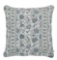 Better Homes & Gardens 20 x 20 Blue Block Print Floral Reversible Cotton Decorative Pillow