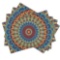 Boho Mandala Placemats Set of 4 12x18 inches