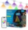 Enbrighten 50ft Wi-Fi Eternity Lights Permanent Eave Lighting RGBW Color Changing 36 LEDs, Outdoor,