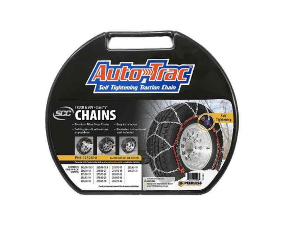 Peerless Chain AutoTrac Light Truck/SUV Tire Chains, #0232810 Snow Chains Automotive