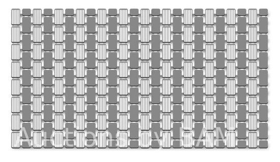 Mainstays 28 x 15 , PP+TPE, Non-Slip Tile Bath Mat for Shower with Strong Suction Cups and Drain