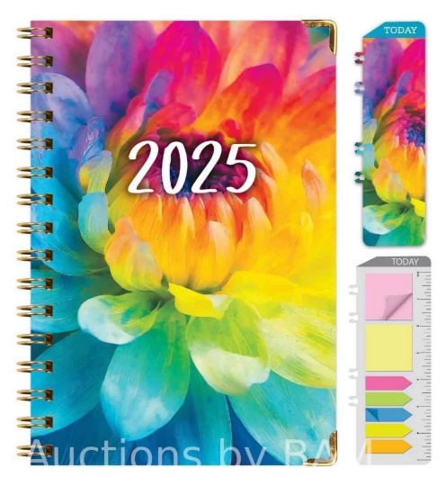 HARDCOVER 2025 Planner, 5.5x8: 14 Months (November 2024 - December 2025), Daily Weekly Monthly