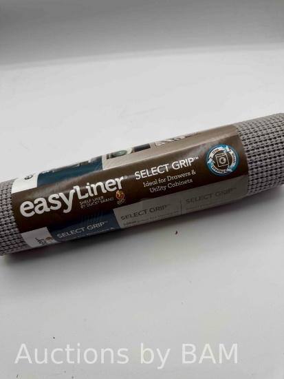EasyLiner Select Grip Shelf Liner, Light Gray, 12 in. x 10 ft. Roll