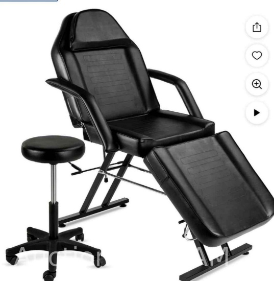 Best Choice Products 71in 3-Section Massage Bed, Spa & Salon Facial, Tattoo Chair w/ Hydraulic St...