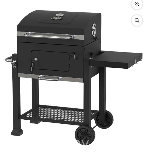 Expert Grill Heavy Duty 24-inch Charcoal Grill, Black