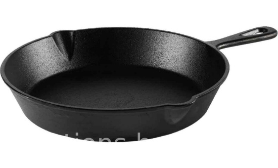 Ozark Trail 10.5 inch Pre-Seasoned Cast Iron Skillet with Handle