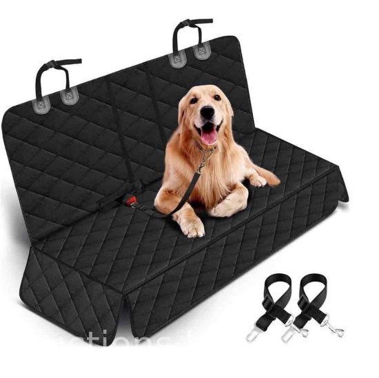 Cornmi Pet Dog Car Seat Cover for Back Seat CarTrucks Seat Waterproof Protector with 2 Pet Dogs S...
