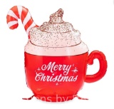 Holiday Time Inflatable Christmas Cup, 2.25ft Tall