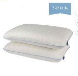 Stearns and Foster Cooling Memory Foam Bed Pillows, 2 Pack, Standard, Adult