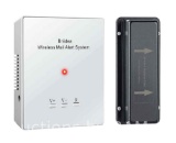 Mailbox Alarm, Briidea 500ft Wireless Mailbox Alert with LED Light Flashing and Sound Reminders