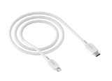 onn. 6 Lightning to USB-C Charging Cable for iPhone, iPad, Mfi Certificated, White, Single Pack