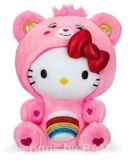Hello Kitty Dressed As Cheer Bear Care Bears 9 inch Fun-Size Plush - Soft, Huggable Bestie!