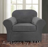 TOPCHANCES Velvet Plush Sofa Covers