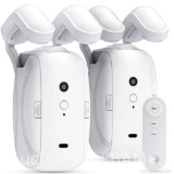 iOCHOW Smart Automatic Curtain Opener: 2PCS Remote Control Electric Curtain Robot with App/WiFi/R...