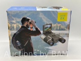 Abewoo 10x25 Binoculars for Adults Kids Digital Binoculars with Camera 8X Digital Zoom Telescope