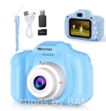 BlitzMax Kids Video Camera Toy Camera for Girls Boys Toddlers 3-10 Year Old Birthday Gifts, 1080P...