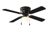Mainstays 42 inch Hugger Indoor Ceiling Fan with Light Kit
