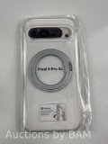 for Google Pixel 9 Pro XL Case, with 360 Rotatable Magnetic Ring Kickstand