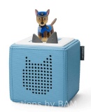Tonies Paw Patrol Toniebox Audio Player Bundle with Chase, Skye, & Marshall, for Kids 3+, Light B...