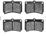 R1 Concepts Semi-metallic Disc Brake Pad Set 2311-0466-00 Kia Mazda Mercury