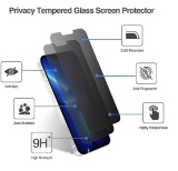 ProCase 2 Pack 6.7 Inch 14 Plus/ 13 Pro Max Privacy Screen Protector, 9H Anti Spy Dark Tempered G...