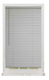 Mainstays 1 in. Cordless, Room Darkening Vinyl Blind, Gray, 58W x 64L