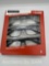 Design Optics by Foster Grant Kyne Full Metal Square Reading Glasses, 3-pack +3.00