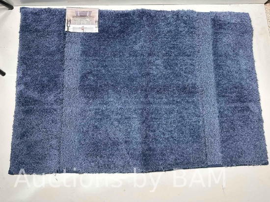 Mohawk Home Bath Rug 24 in x 36 in Blue