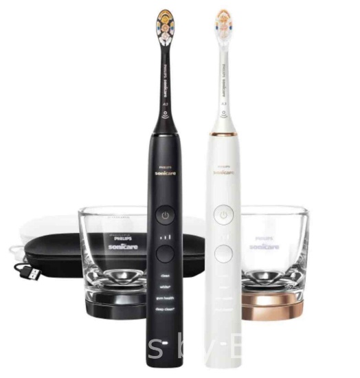 Philips Sonicare Diamond Clean Connected Rechargeable Electric Toothbrush 2-pack