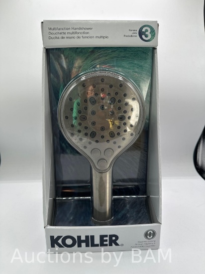 Kohler Prosecco Multifunction Handheld Shower Vibrabt Brushed Nickel