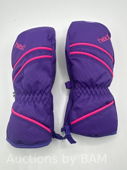 Head Jr Ski Glove Mittens XS
