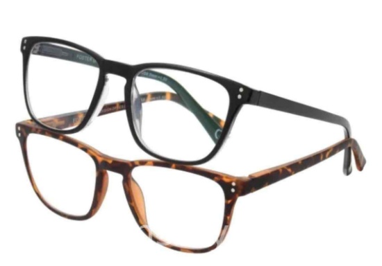 Foster Grant Design Optics Camden Multifocal Reading Glasses 2 Pack +2.00