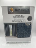 SunSmart Total Blackout Lined Panel Pair with Grommets 2 Panels