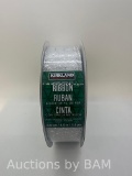 Kirkland Signature 1.5 in Wired Edge Christmas Ribbon